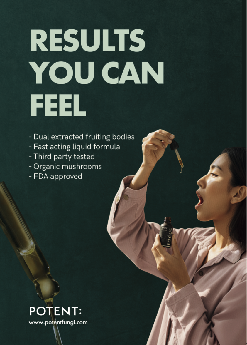 Potent Mushroom Tinctures & Concentrates